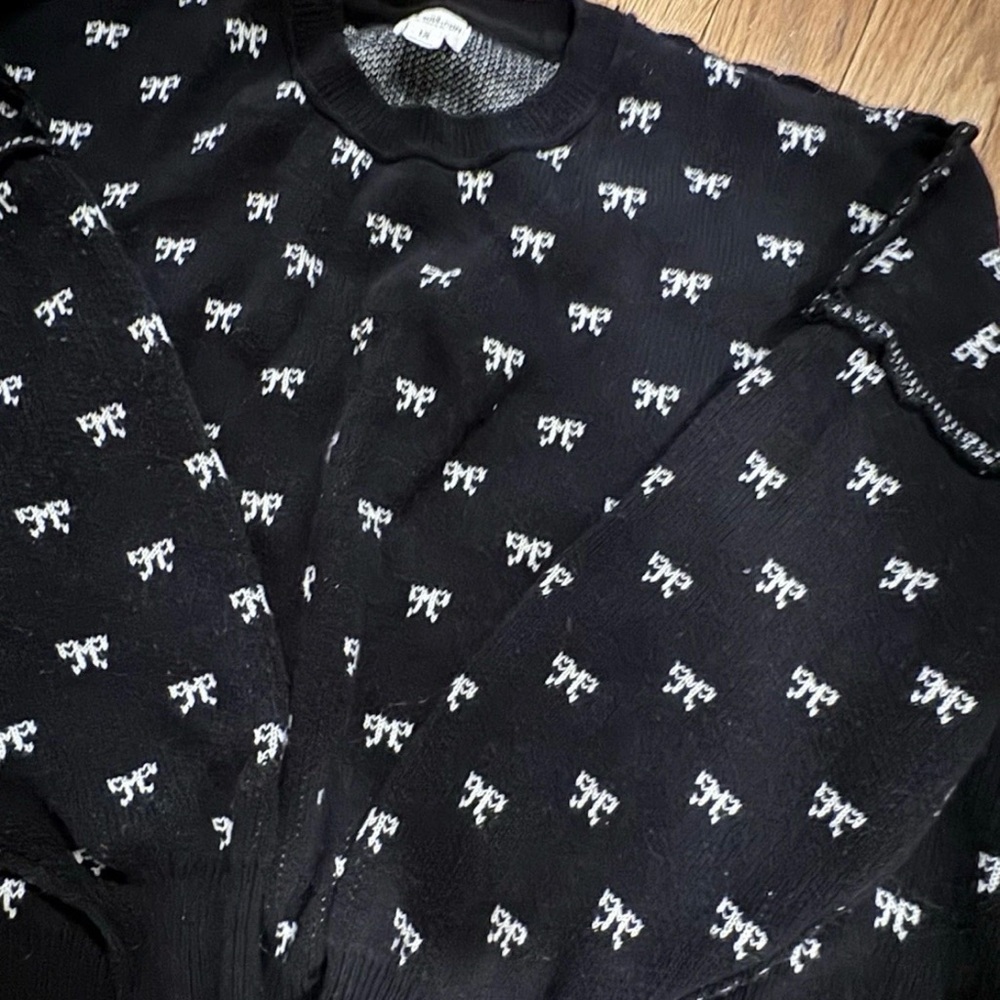 Chic Soul Women’s Bow Sweater Size 1x